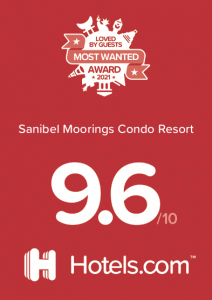 rated 9.6 out of 10 on hotels.com emblem